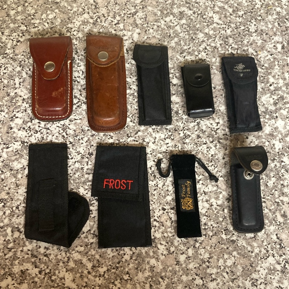 Winchester Belt Bags Holsters / Inculding Authentic Leather and Nylon